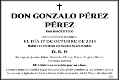 Gonzalo Pérez Pérez